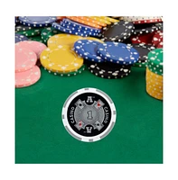 Slickblue Ace Casino Poker Chips (25-Pack) – Clay Composite for Professional-Quality Play