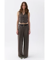 Nocturne Women's Double-Breasted Vest