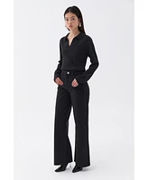 Nocturne Women's Stone Embroidered Jeans