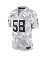 Nike Men's Derrick Thomas Arctic Camo Kansas City Chiefs 2024 Salute to Service Retired Player Limited Jersey