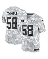 Nike Men's Derrick Thomas Arctic Camo Kansas City Chiefs 2024 Salute to Service Retired Player Limited Jersey