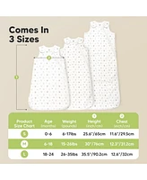 KeaBabies Toddler 2-Pack Sleep Sacks for Babies, Soothe Sleeping Sack Wearable Blanket, Infant, Toddler, Newborn Swaddle