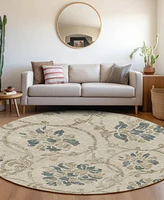 Addison Chantille ACN762 8'x8' Round Area Rug