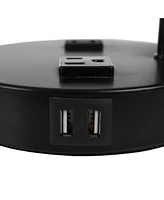 Lavish Home 16.14" Touch Control Table Lamp
