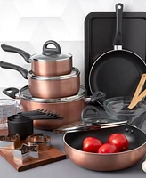 Basic Essentials 29-Pc. Nonstick Aluminum Cookware & Bakeware Set