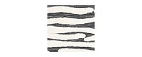 Bayshore Home Textured Tones Lines 2'7"x8' Runner Area Rug