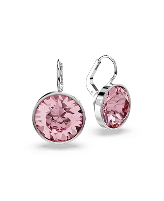 Swarovski Round Cut Bella Drop Earrings