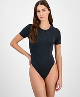 Planet Heart Juniors' Short-Sleeve Seamless Bodysuit