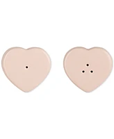 Le Creuset Stoneware Heart Salt And Pepper Shakers