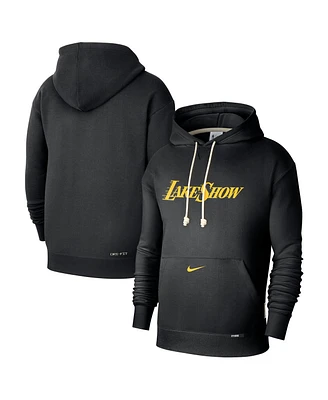 Nike Men's Black Los Angeles Lakers 2024/25 City Edition Courtside Standard Issue Pullover Hoodie