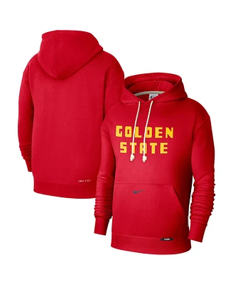 Nike Men's Red Golden State Warriors 2024/25 City Edition Courtside Standard Issue Pullover Hoodie