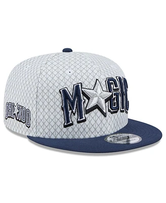 New Era Men's Gray Orlando Magic 2024/25 City Edition 9FIFTY Snapback Hat