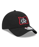 New Era Men's Black Portland Trail Blazers 2024/25 City Edition 9TWENTY Adjustable Hat