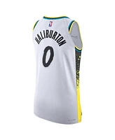 Nike Men's Tyrese Haliburton White Indiana Pacers 2024/25 Authentic Player Jersey - City Edition