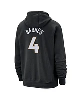 Nike Men's Scottie Barnes Black Toronto Raptors 2024/25 City Edition Name Number Pullover Hoodie