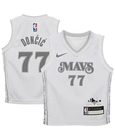 Nike Toddler Luka Doncic White Dallas Mavericks 2024/25 Swingman Player Jersey - City Edition