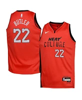 Nike Big Boys and Girls Jimmy Butler Red Miami Heat 2024/25 Swingman Player Jersey - City Edition