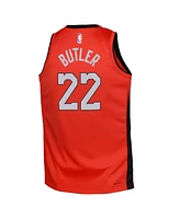 Nike Big Boys and Girls Jimmy Butler Red Miami Heat 2024/25 Swingman Player Jersey - City Edition