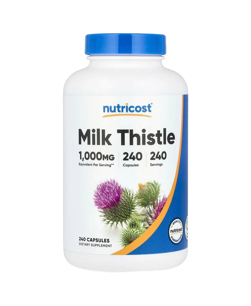 Nutricost Milk Thistle 1 000 mg