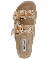 Steve Madden Women's Kali High Platform Footbed Sandals