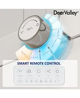 DeerValley Smart Toilet Elongated Modren Bidet Toilet with Auto/Blackout Flush, Heated Seat, Warm Wash, Dryer