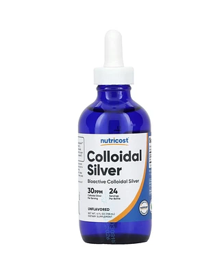 Nutricost Colloidal Silver Unflavored 30 Ppm