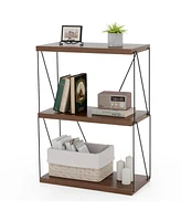 Gouun 3-Tier Multipurpose Display Rack with Metal Frame