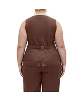 City Chic Plus Vivien Vest
