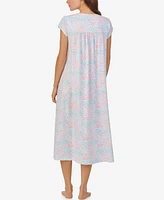 Eileen West Women's Cap Sleeve Long Nightgown