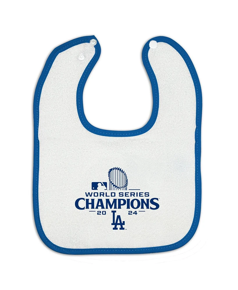 Wincraft Los Angeles Dodgers 2024 World Series Champions All Pro Baby Bib