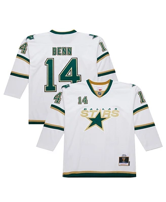 Mitchell & Ness Men's Jamie Benn White Dallas Stars 2009-10 Power Play Jersey