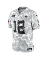 Nike Men's Roger Staubach Arctic Camo Dallas Cowboys 2024 Salute to Service Retired Player Limited Jersey