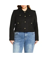 City Chic Plus Amira Jacket