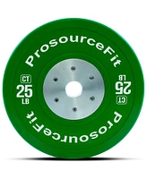 ProsourceFit Color Training Bumper Plate 25 lb, Green