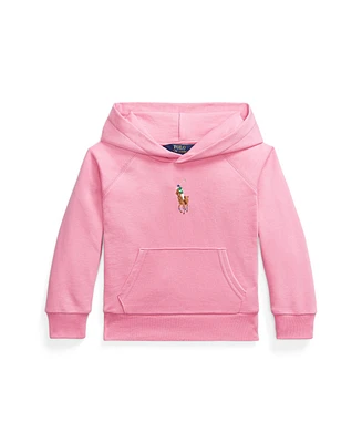 Polo Ralph Lauren Toddler and Little Girls Big Pony French Terry Hoodie