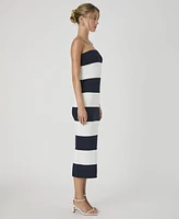 French Connection Women's Bodycon Knit Midi Tube Dress