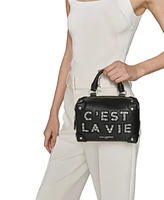 Karl Lagerfeld Paris Small Gifting Embellished Crossbody