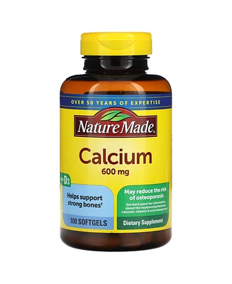 Nature Made Calcium with Vitamin D3 600 mg