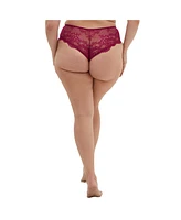 City Chic Plus Allure Ouvert Cheeky Panty