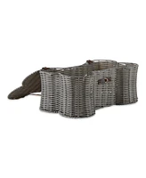 Bone Dry Pet Storage Basket Bone Shape