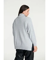 Eloquii Plus Elements Turtleneck Sweater