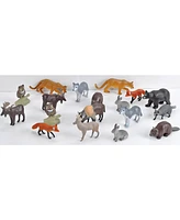 Wild Republic Nature Tube Wilderness Figurines, 12 Pieces