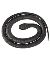 Wild Republic Rubber Snake Black Mamba Figurines, 46 Inches