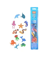 Wild Republic Nature Tube Ocean Babies Figurines, 12 Pieces