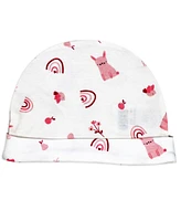 Rock-a-Bye Baby Boutique Girls Rose Bunnies Layette Gift, 8-Piece Set