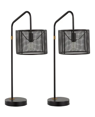 Lumisource Mod Mesh 27" Contemporary Table Lamp, Set of 2