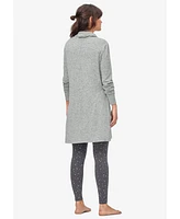 Ellos Plus Funnel-Neck Lounge Sweatshirt Tunic