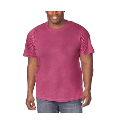 KingSize Big & Tall Shrink-Less Lightweight Longer-Length Crewneck T-Shirt