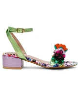 Betsey Johnson Little and Big Girls Darcy Flower Sandal