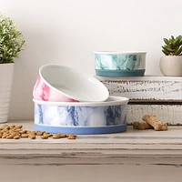 Bone Dry Marble Pet Bowl Set/2